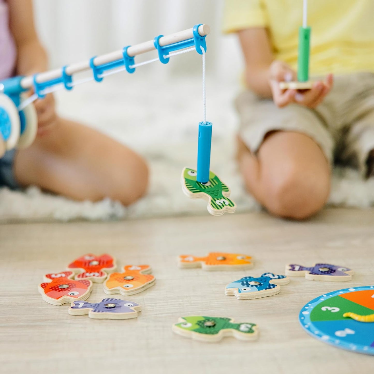 Catch & Count Fishing Game, Easy-Open Packaging