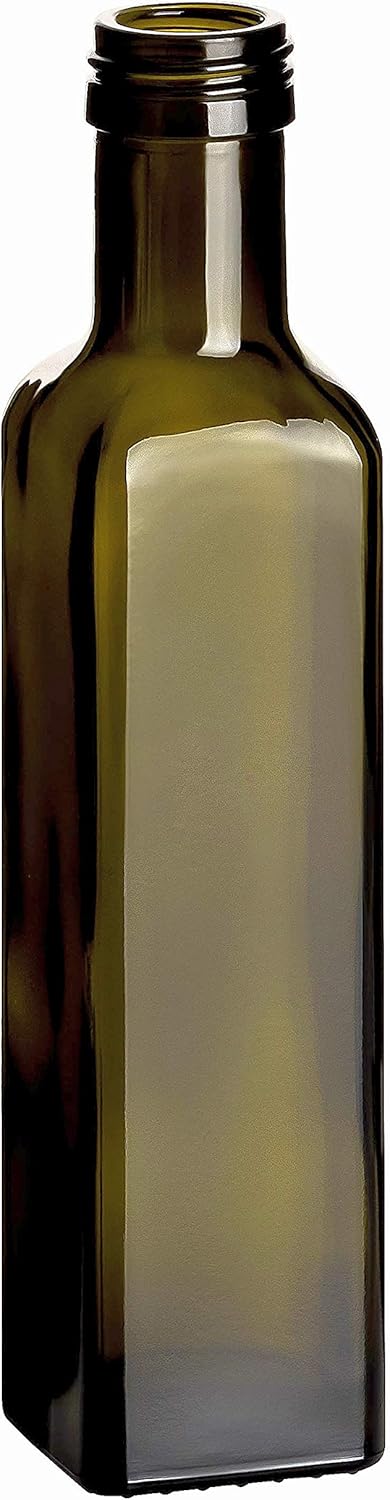 10er-Set Glasflaschen, Goldfarben 250ml - 10 Stück