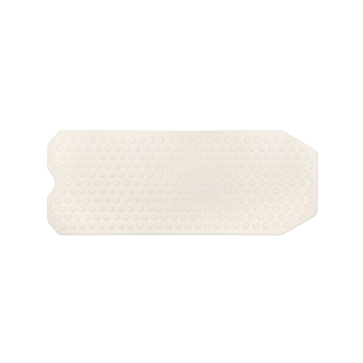 Antirutsch-Badewannenmatte, 40 x 104 cm Weiss