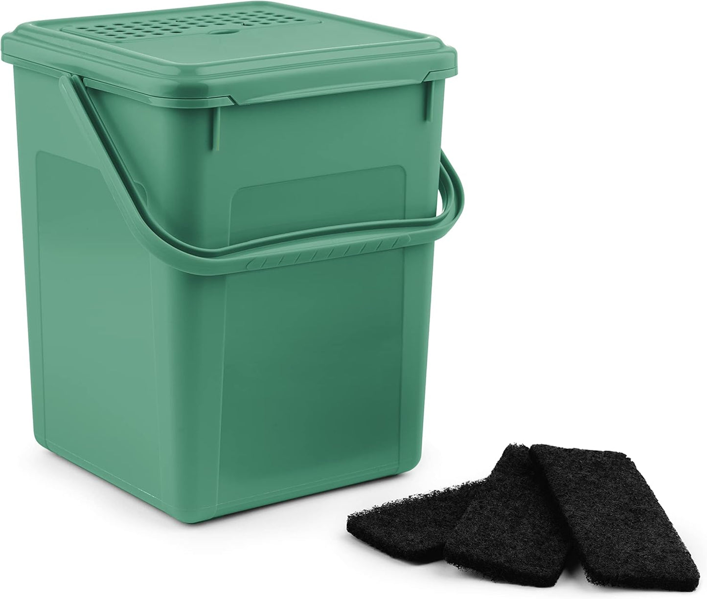 Bio Komposteimer mit Aktivkohlefilter
