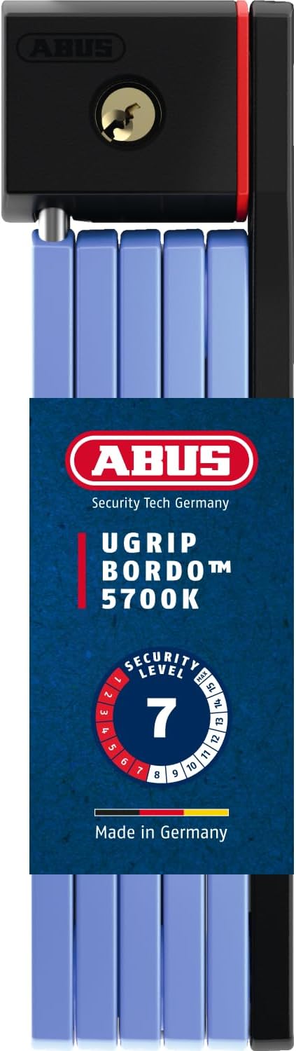 Faltschloss Bordo uGrip 5700K, 80 cm Blau Single