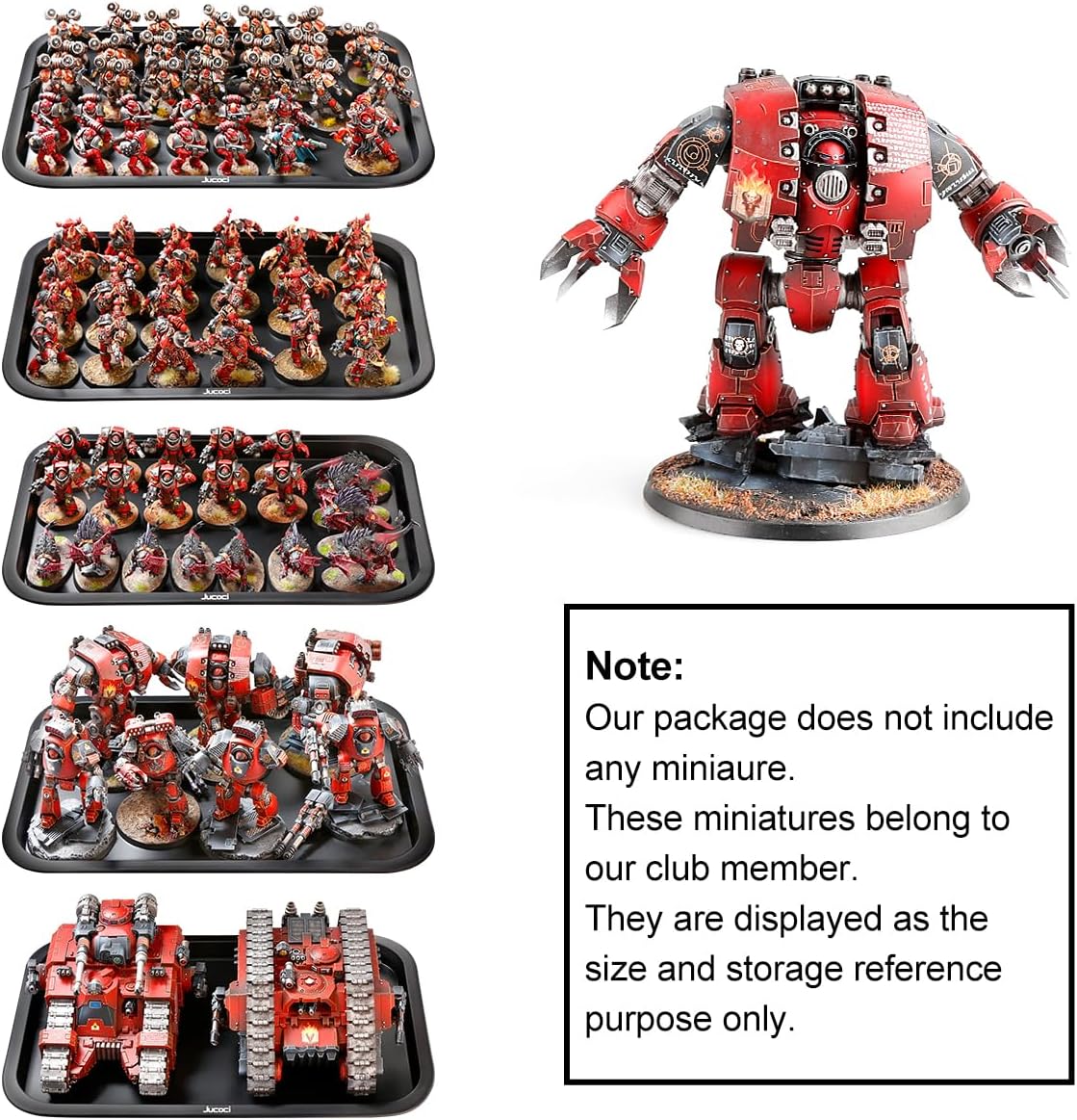 Miniaturen Aufbewahrungskoffer, Mittlere Größe