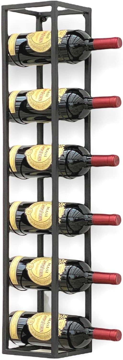 Weinregal für die Wandmontage