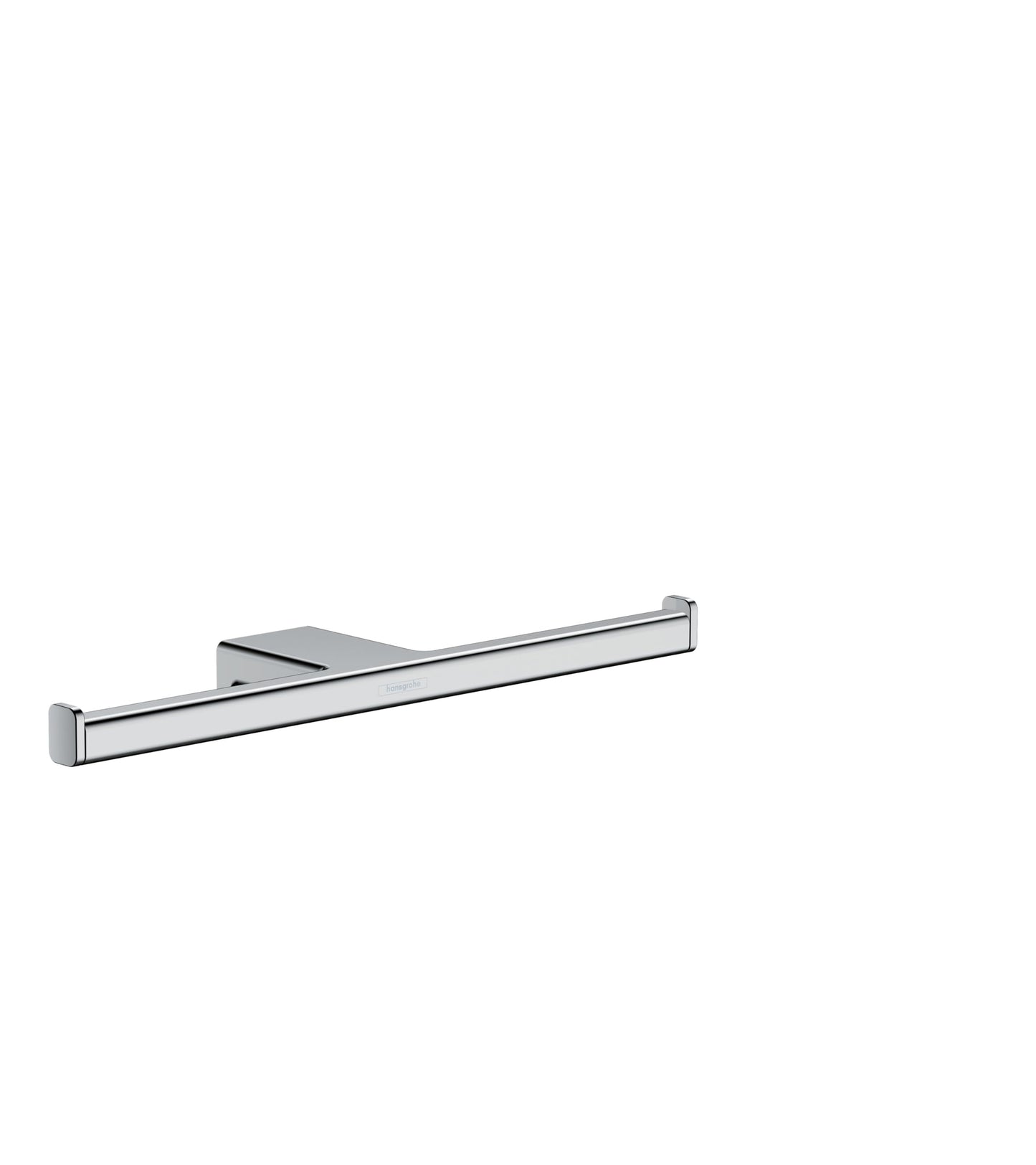 AddStoris Doppelpapierrollenhalter, ohne Deckel, chrom, Chrom 2 Rollen ohne Deckel