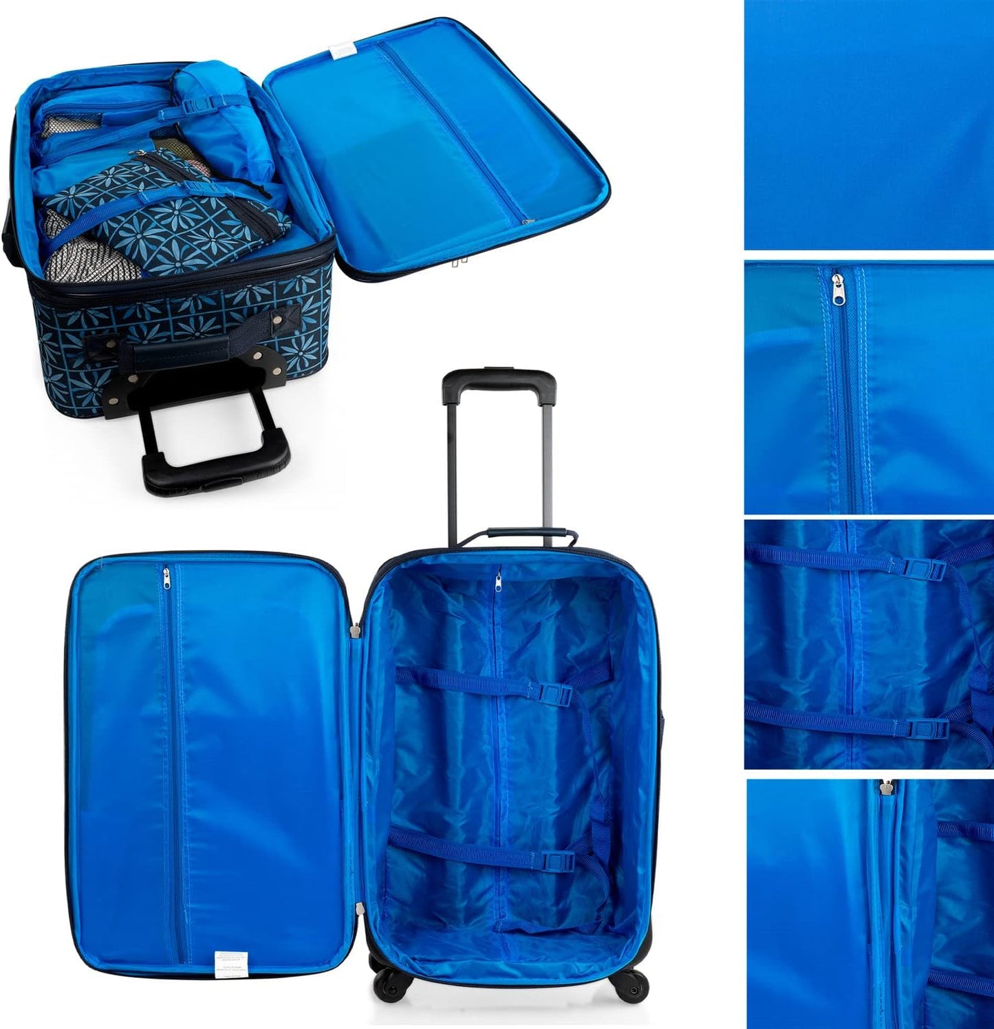 Kofferset, Marine Blau