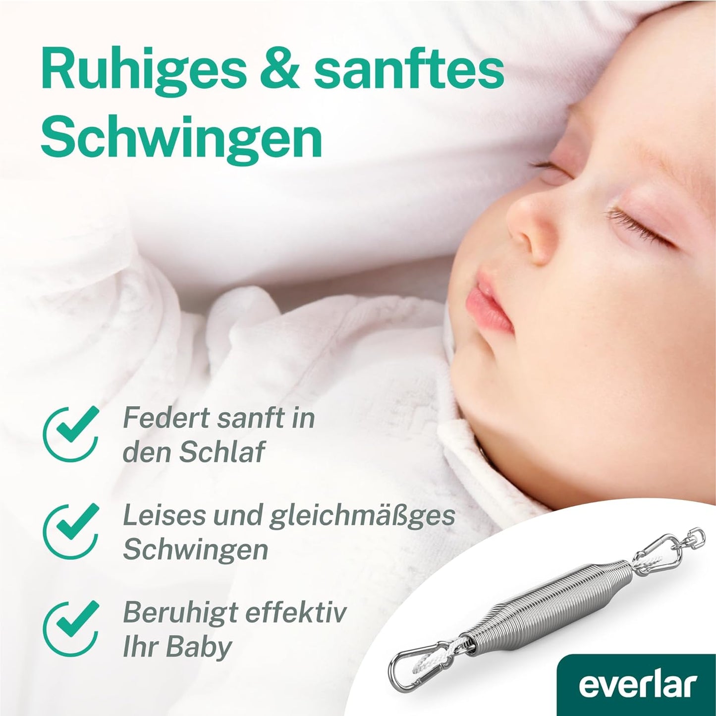 Feder für Babywiege