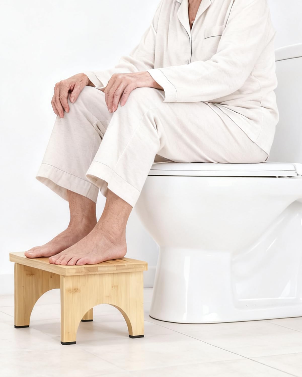 Ergonomischer Toilettenhocker