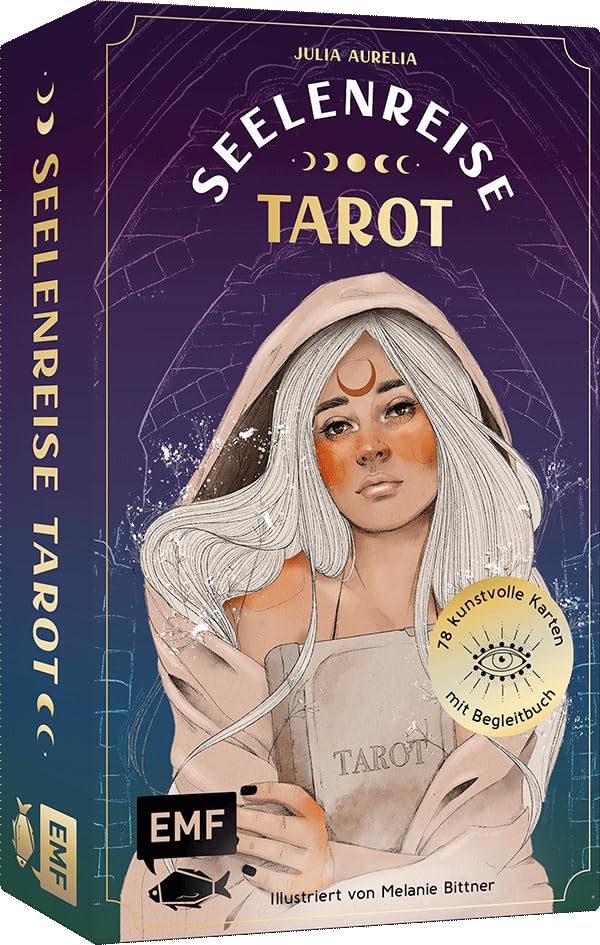 Tarot-Kartenset: Seelenreise Tarot, Taschenbuch