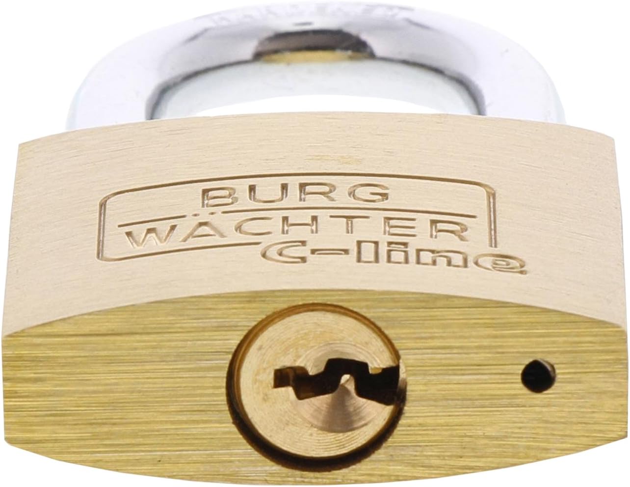 4er-Set Vorhängeschloss mit Schlüssel, Bügelstärke: 6,0 mm