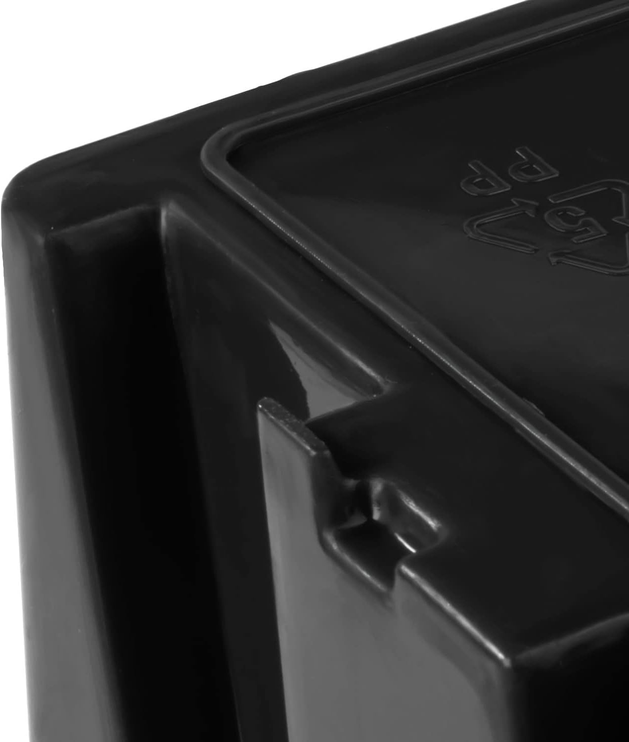 Stapelboxen Set, 50x Schwarz