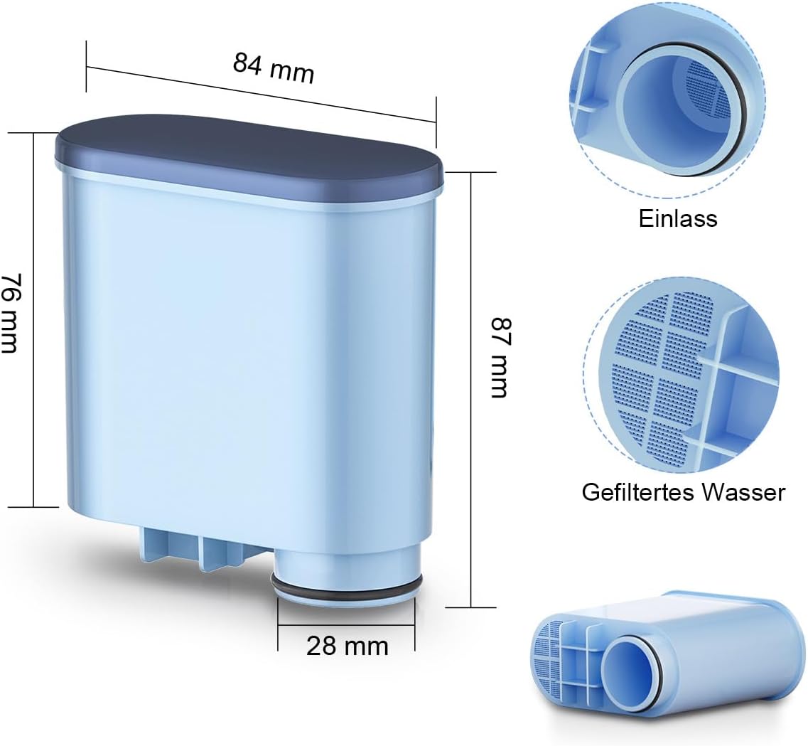 Wasserfilter für Philips Aqua Clean, 6 Stück