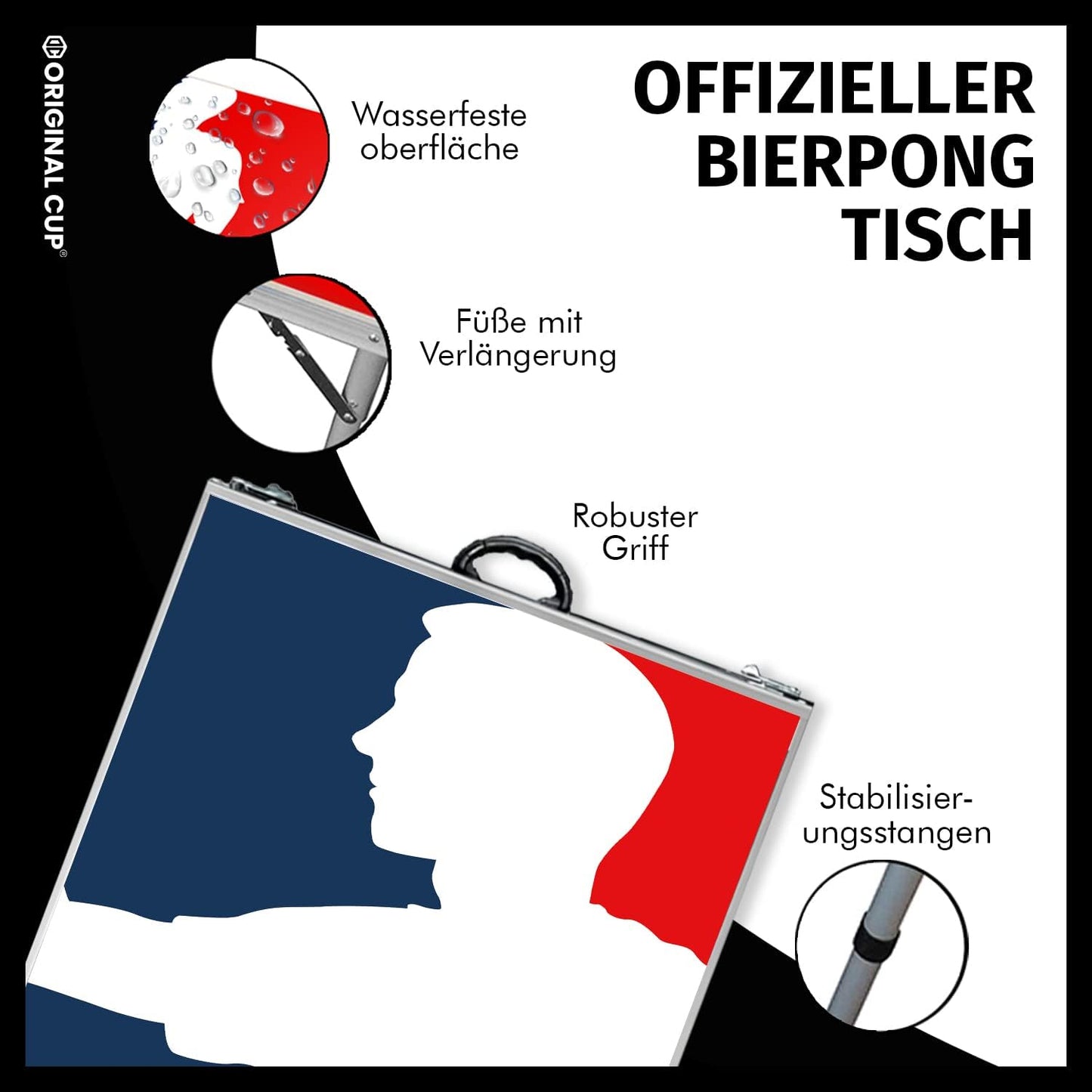 Bier-Pong Tisch, Bier-pong Tisch