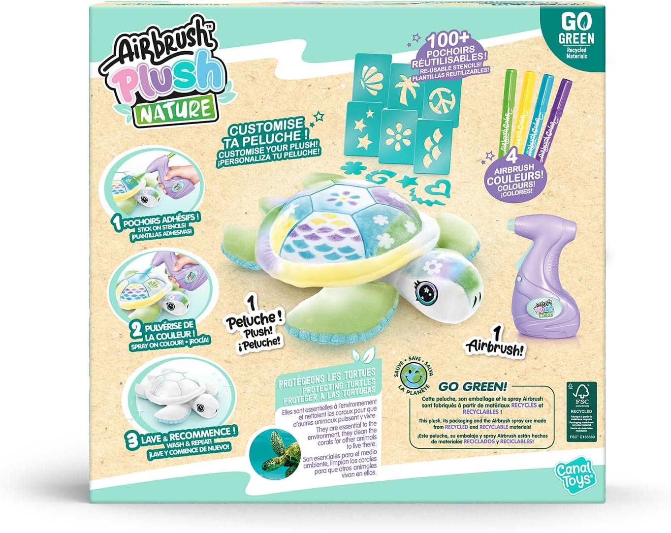 Plush Nature - Turtle