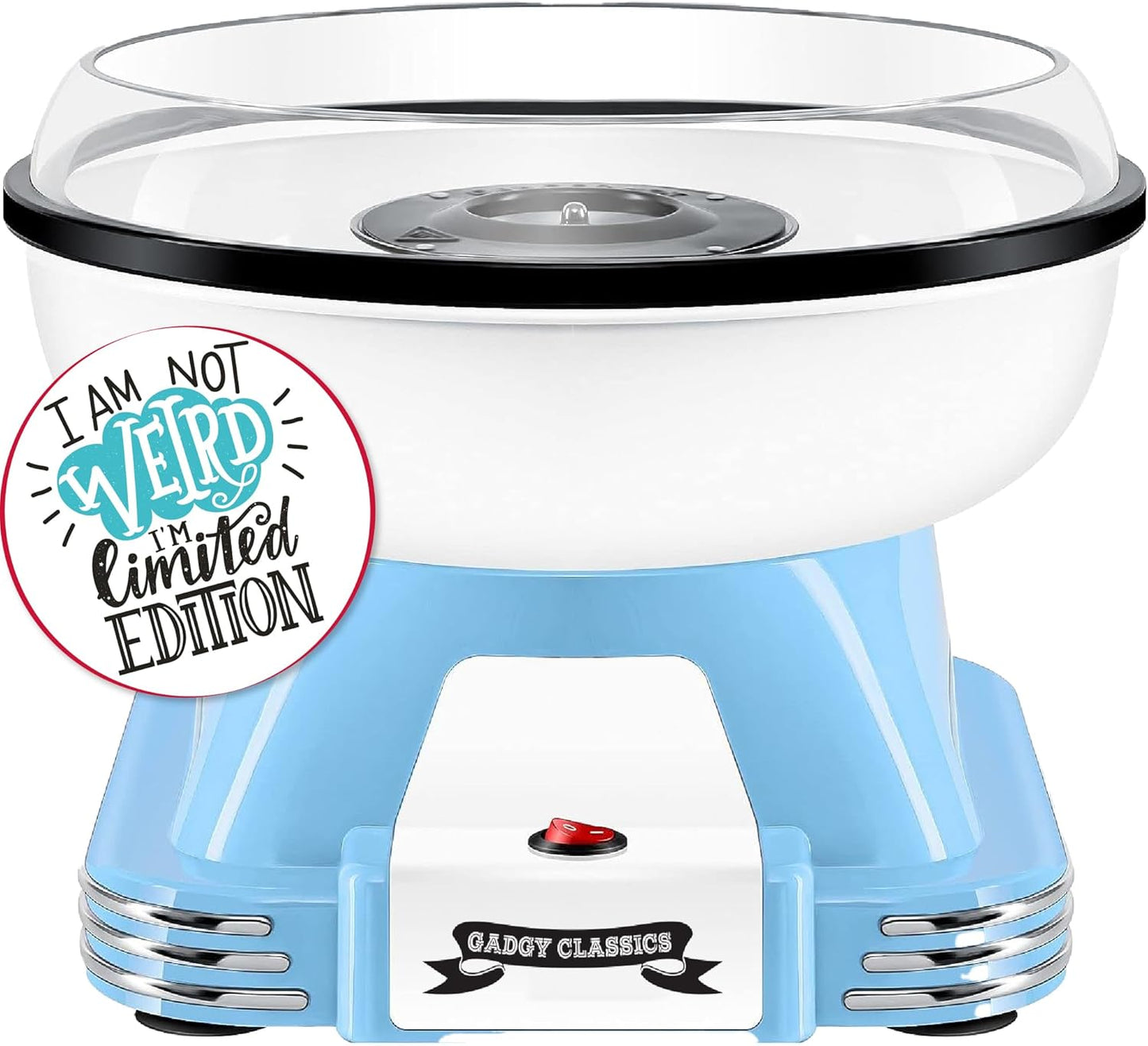 Zuckerwattemaschine für Zuhause, Blau