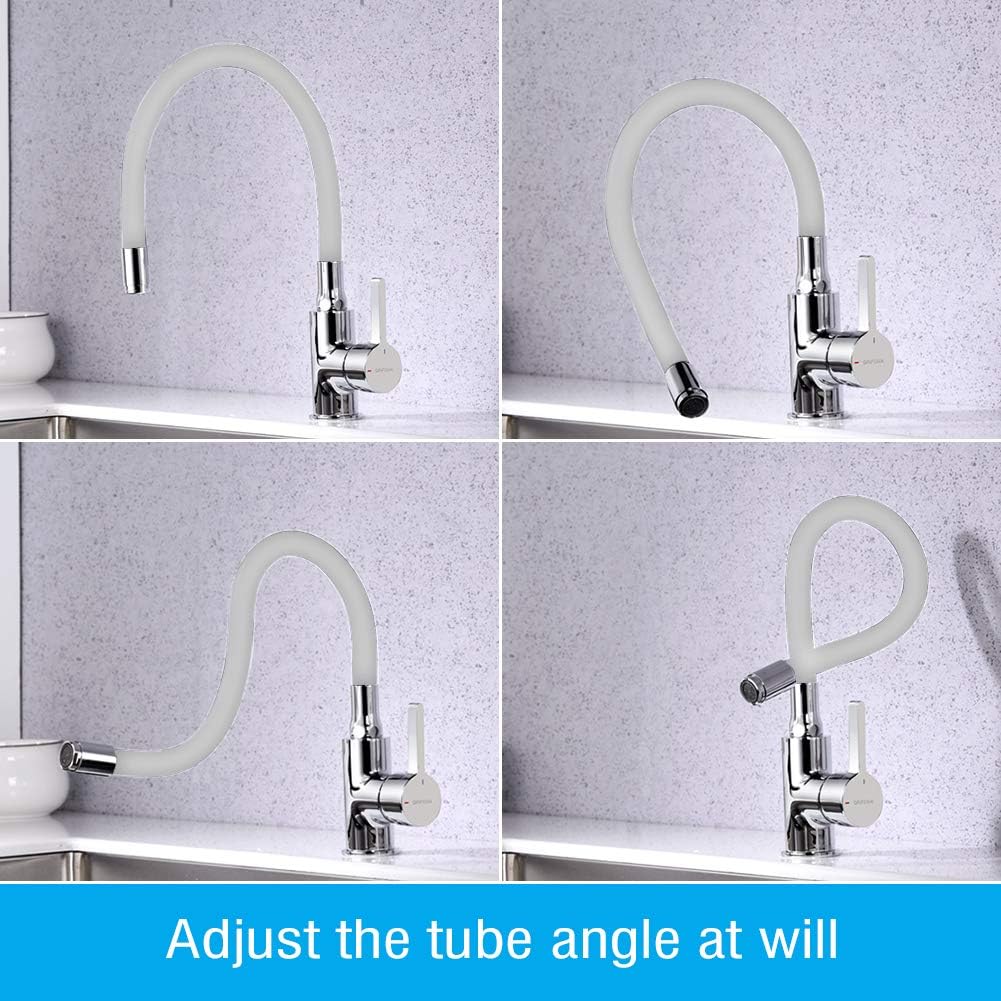 ‎G4002-3 Flexible Küchenarmatur, Weiss