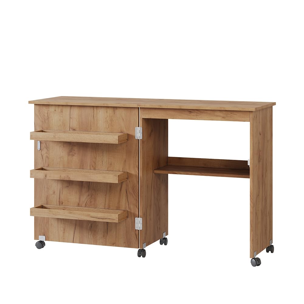 Nähtisch Carmen, Eiche 118 cm