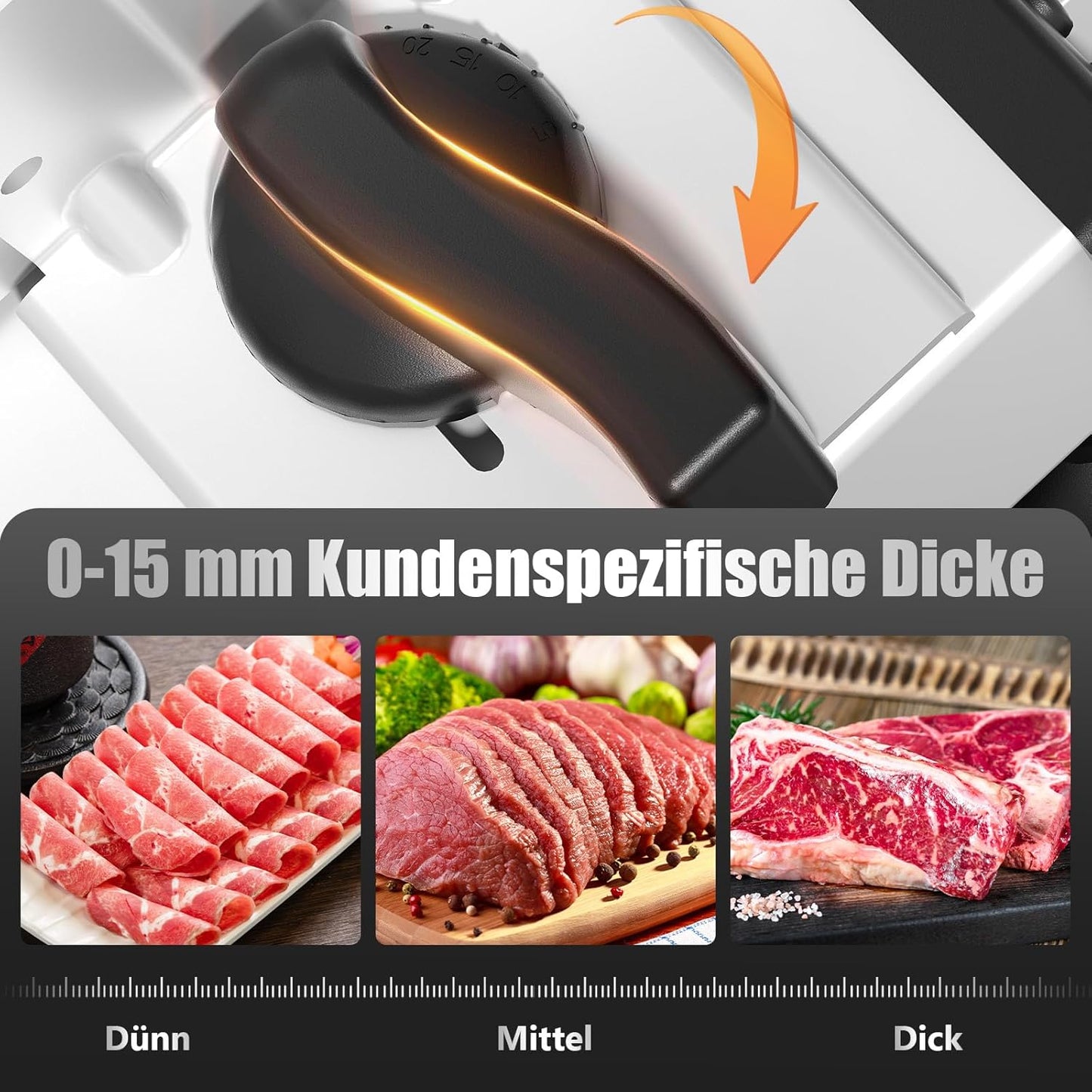 Elektrischer Allesschneider