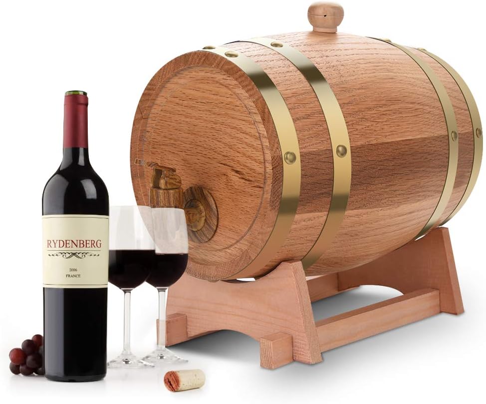 Eichenfass Weinspender (auslaufsicher, 3 l), 3L