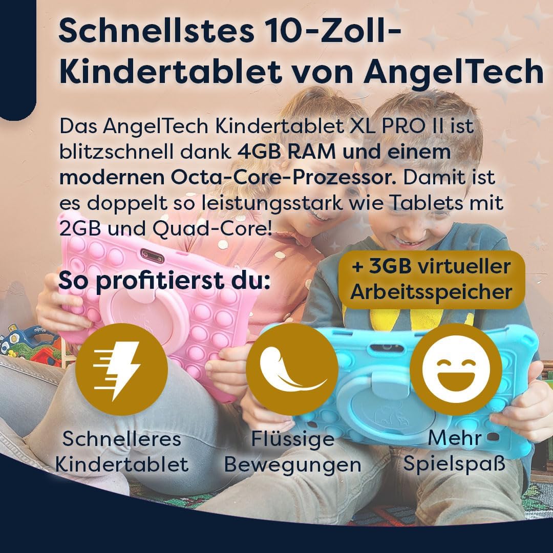 Tablet für Kinder XL Pro II, Rosa