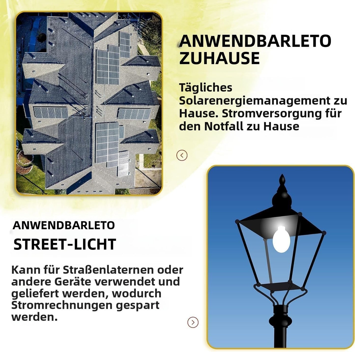 MPPT Solarladeregler mit USB & 3-Stufen-Schutz, 100A