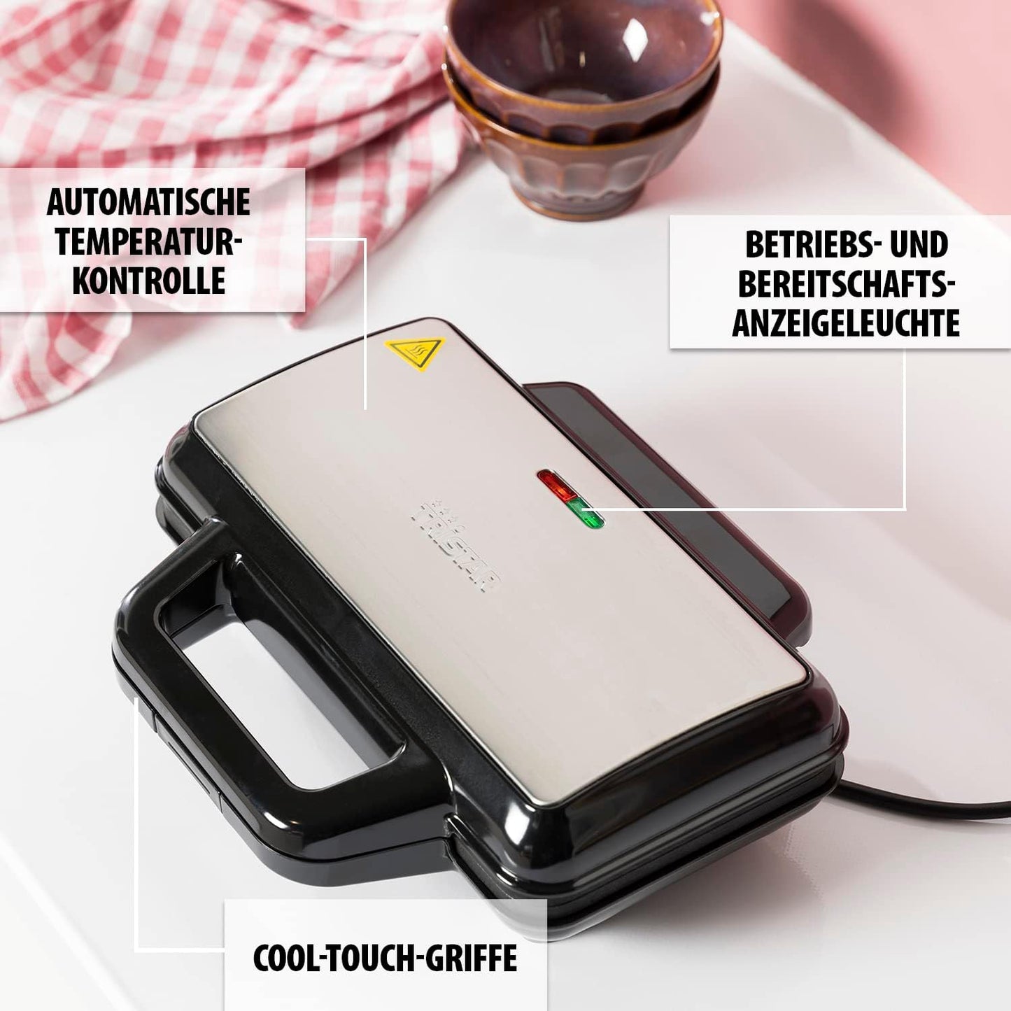 WF-1171 Waffel-Pommes-Maker (15 Stück), Waffel-Pommes