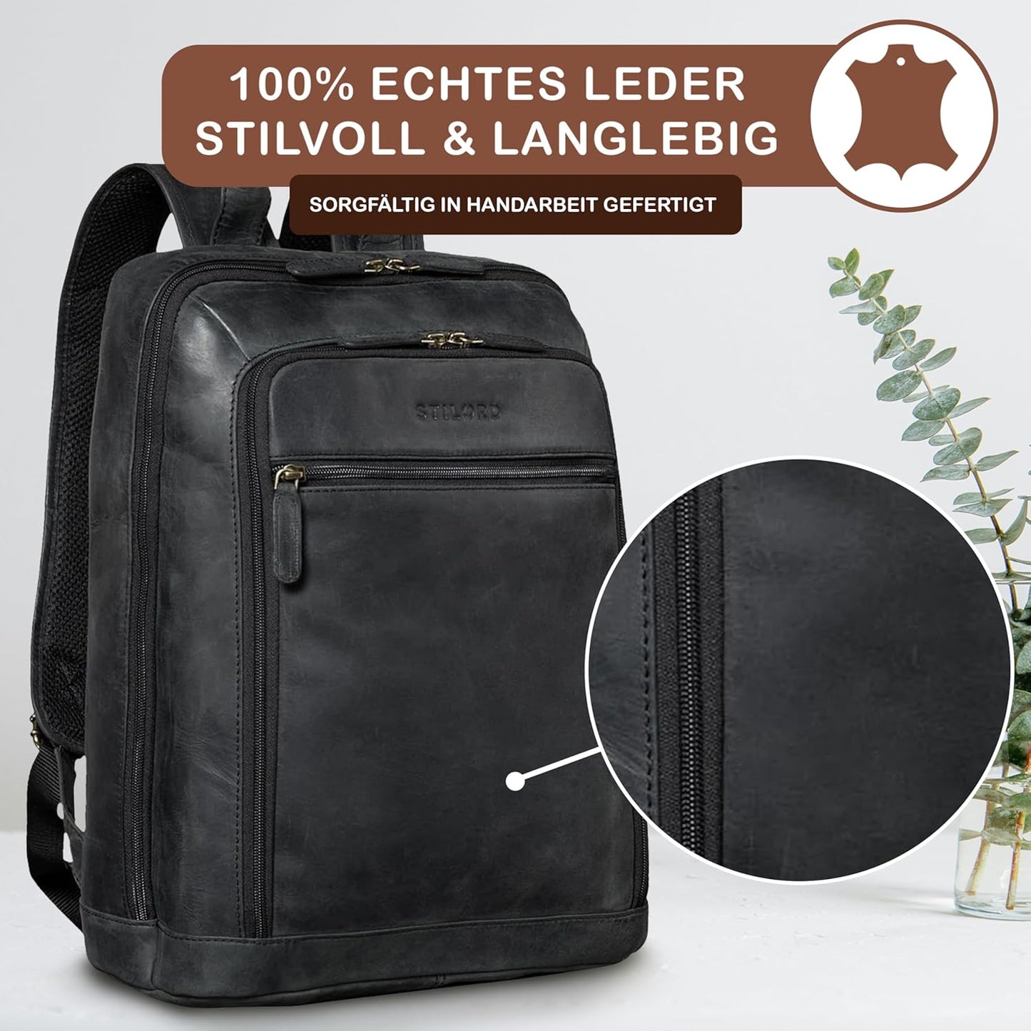 Watson Laptoprucksack, Anthrazit
