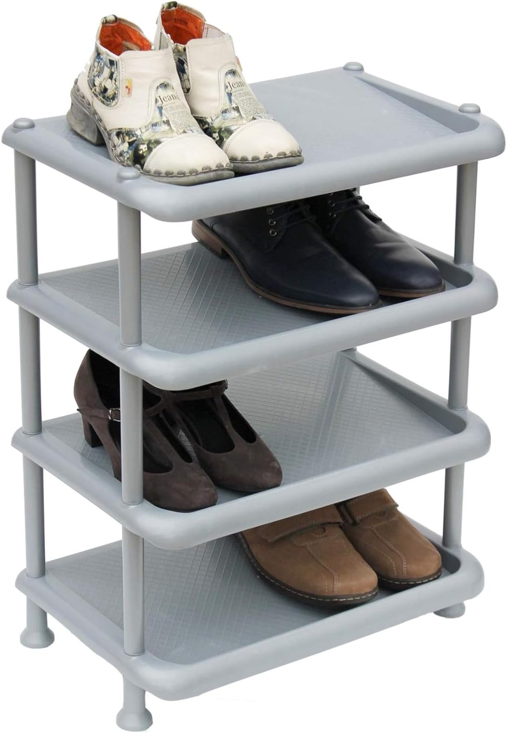 Schuhregal mit 4 Ebenen