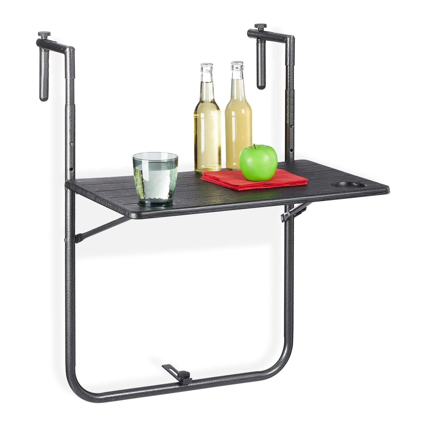 Balkonhängetisch klappbar, höhenverstellbar