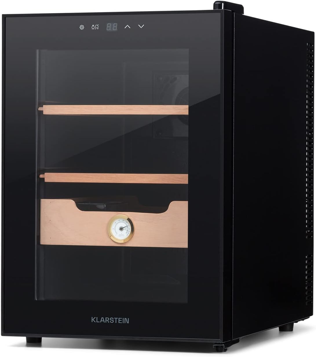 El Presidente - Humidorschrank, 37 L Schwarz