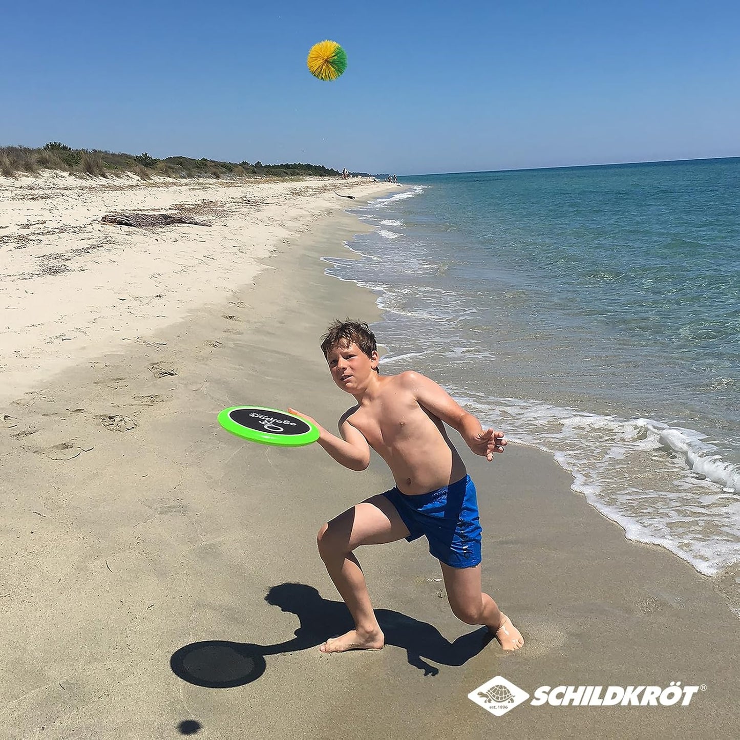 Ogo Sport Set mit Softdiscs und Ball, Blau Einheitsgrösse Single