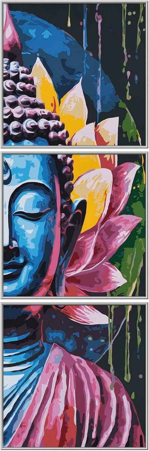 Malen nach Zahlen Set Buddha