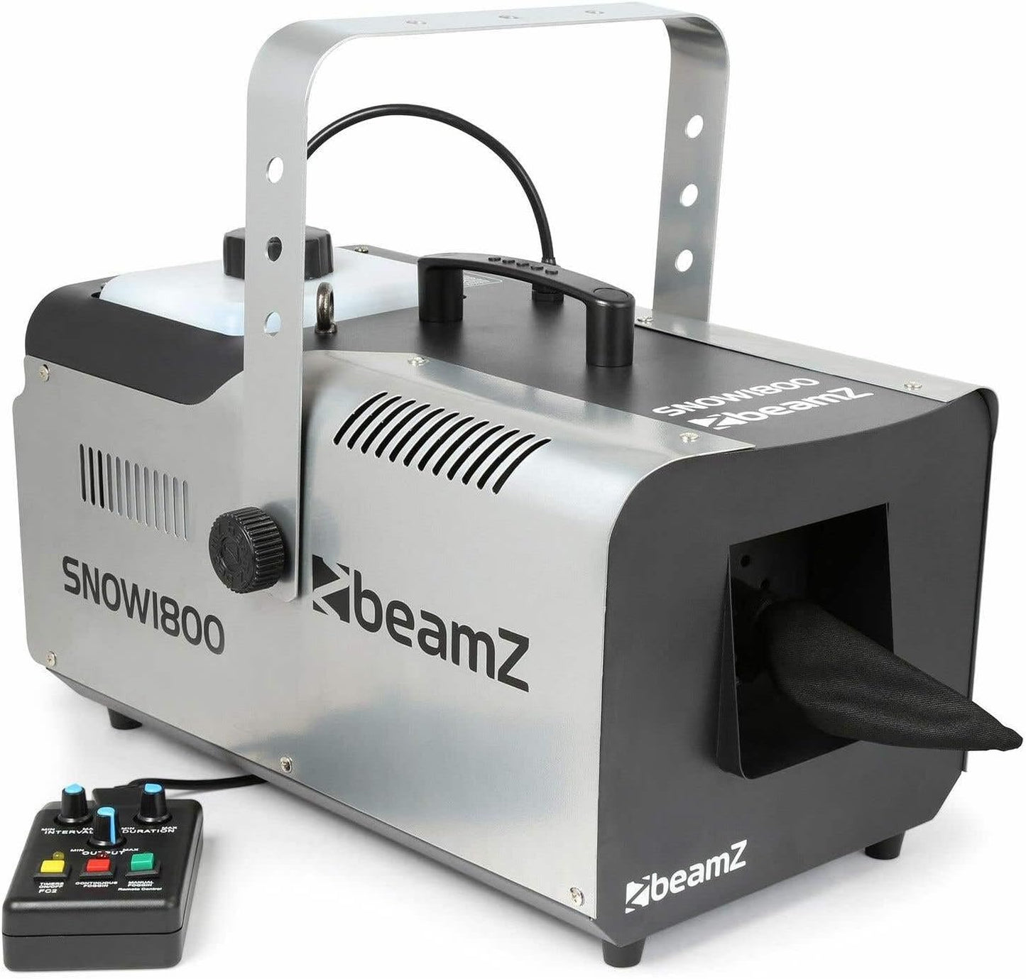 Schneemaschine Snow1800 mit DMX und Timer, SNOW1800 + Konzentrat (20L)