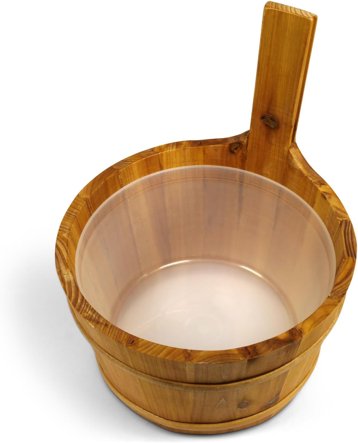 Sauna-Kübel mit Kunststoffeinsatz