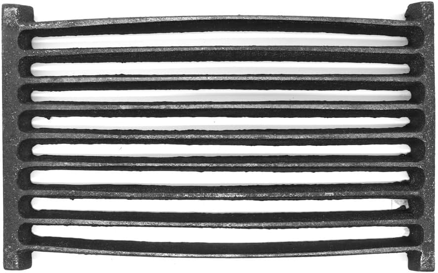 Gussrost für Kaminöfen, Gusseisen 33 x 20,5 cm