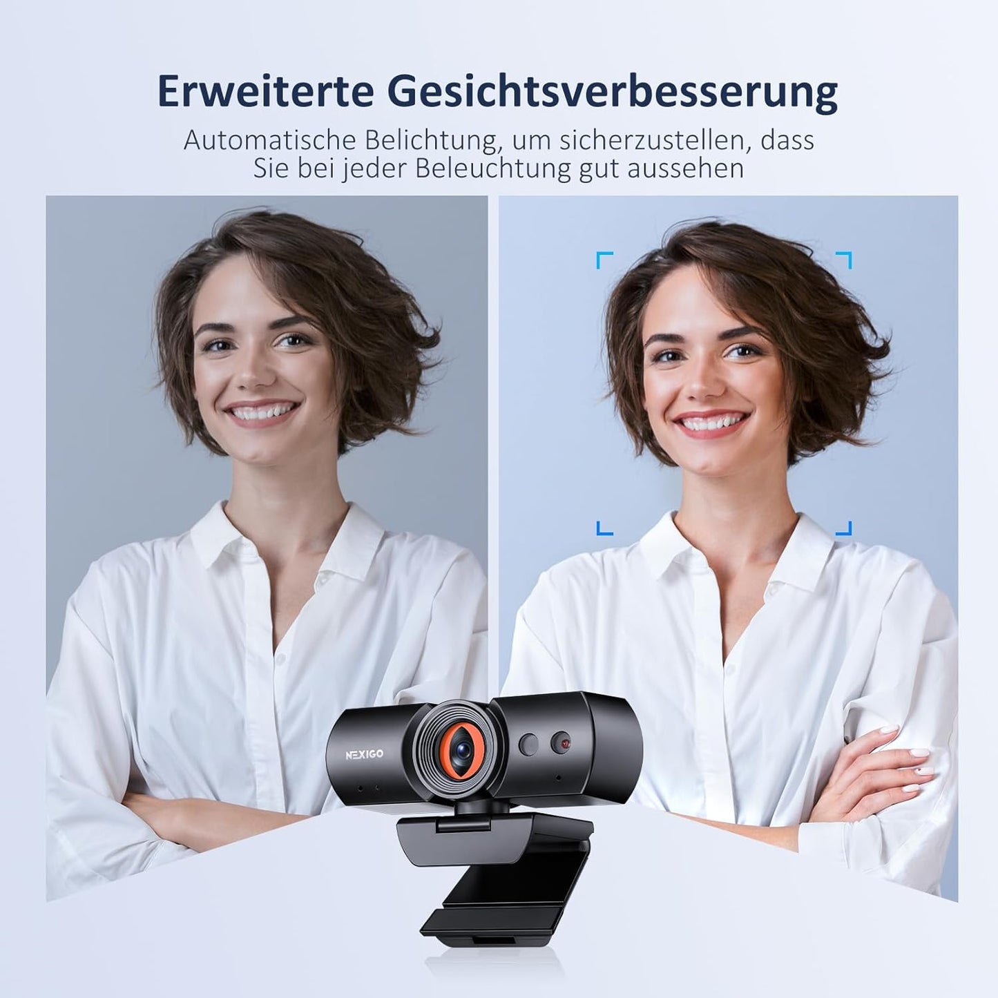 HelloCam Pro mit Windows Hello und Datenschutz, Webcam with Windows Hello
