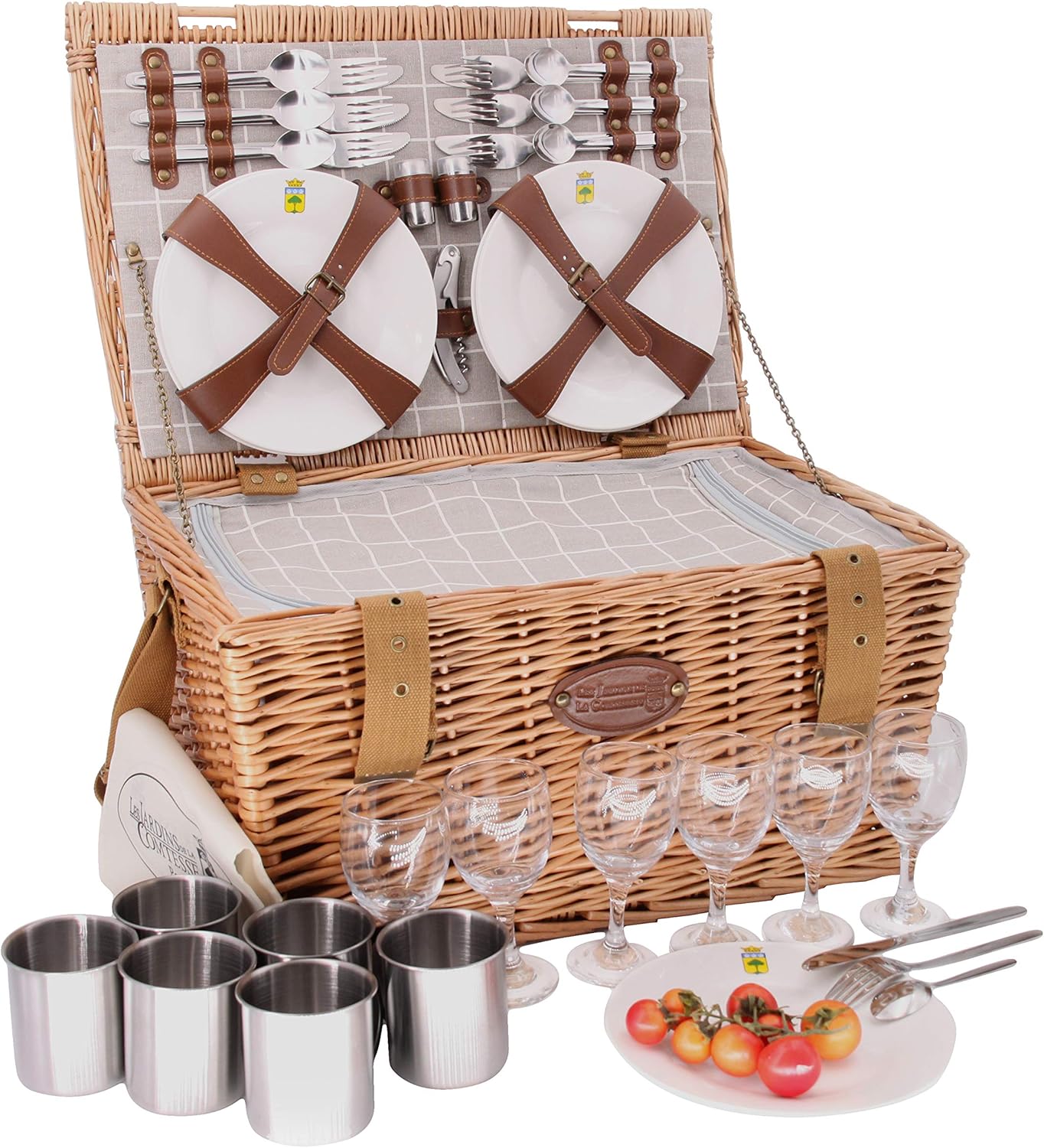 Picknickkorb für 6 Personen