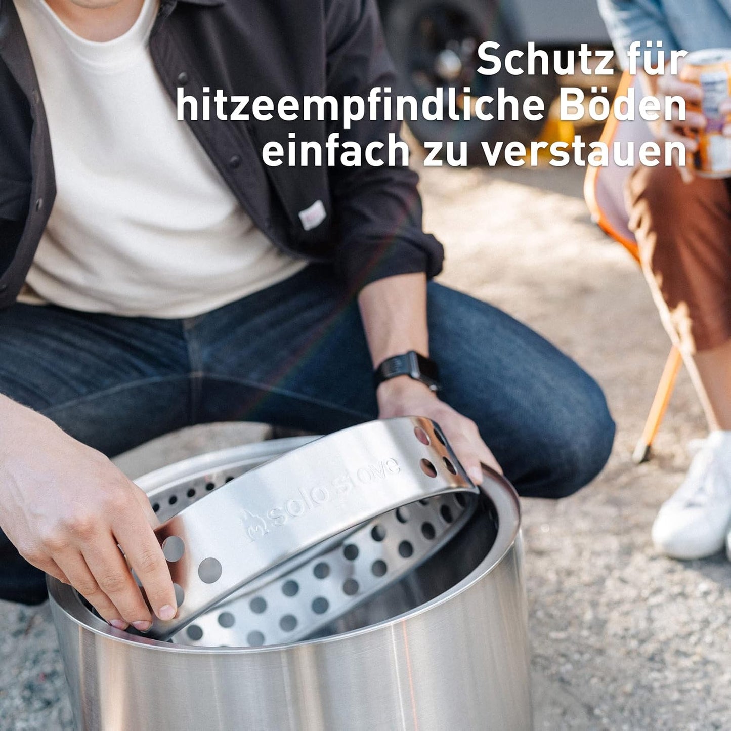 Feuerschale Bonfire 2.0, Silberfarben