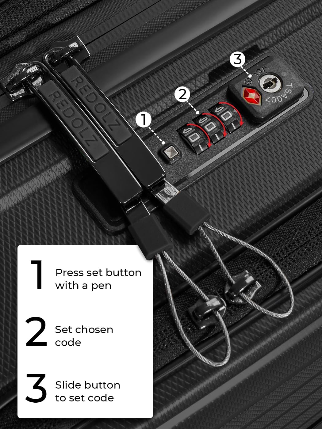 Essentials 14 4-Rollen Trolley 65 cm mit Dehnfalte, Black Metallic Trolley M+ (66 cm) erweiterbar