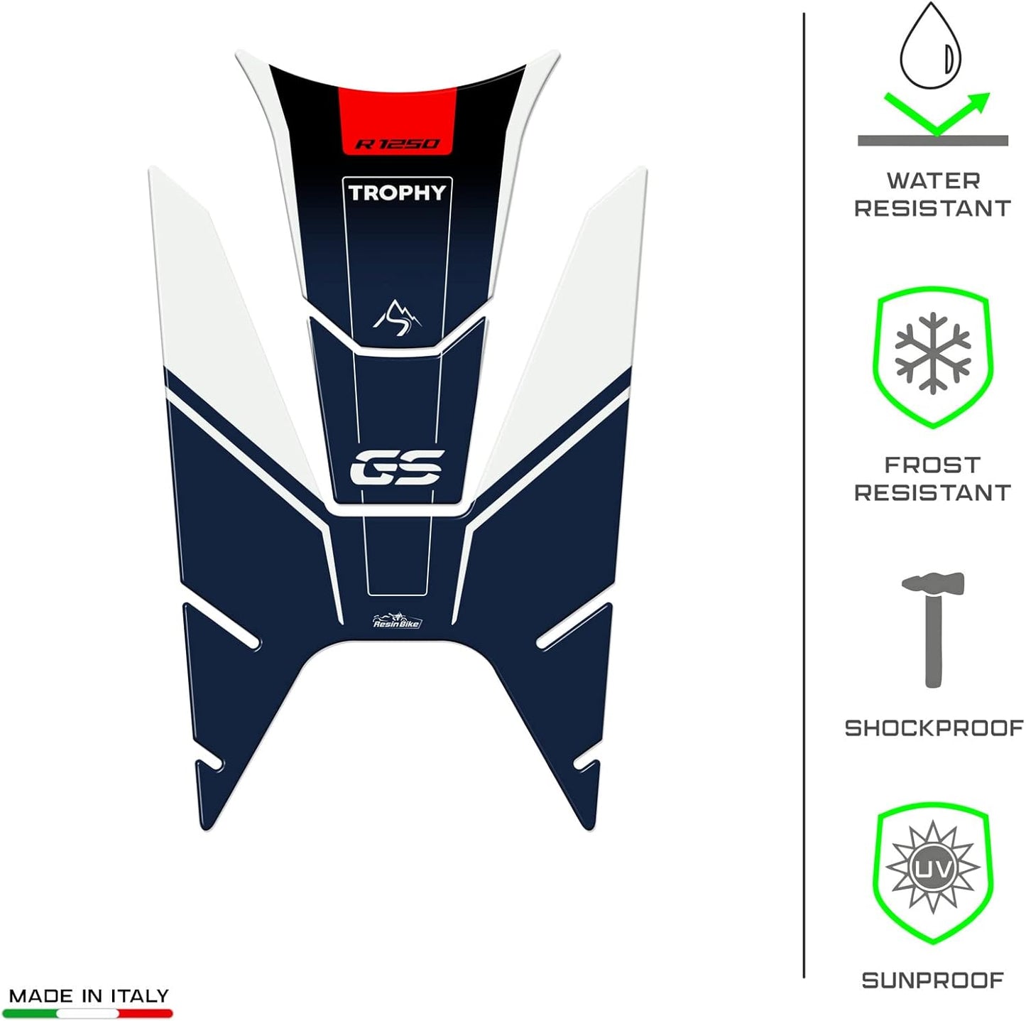Motorradaufkleber für BMW R 1250 GS Trophy 2023, Paraserbatoio