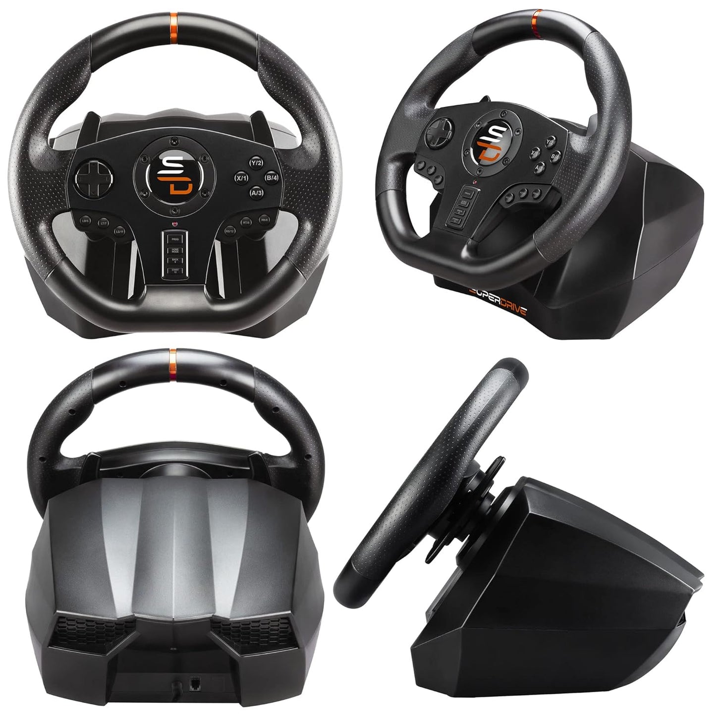 Superdrive SV710 Rennlenkrad mit Pedalen und Vibration