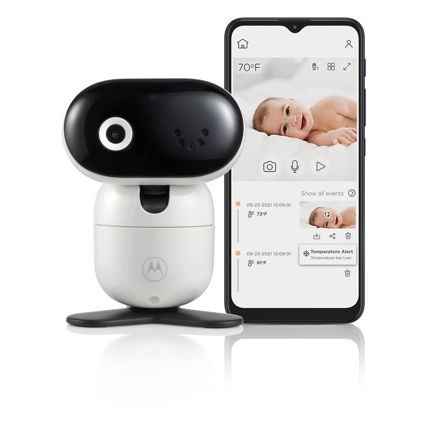 Babyphone Video PIP1010 mit Kamera und Nachtsicht, PIP1010 Connected