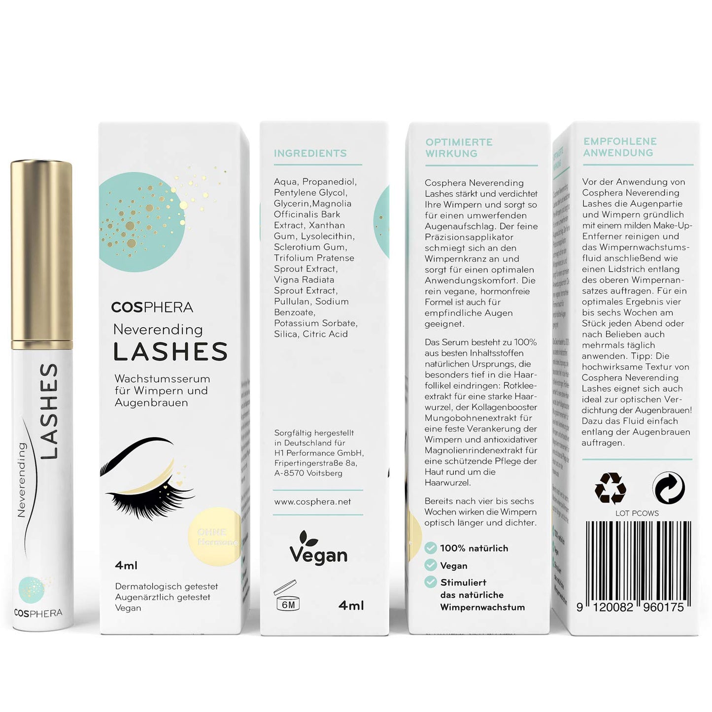 Neverending Lashes: Veganes Wimpernserum