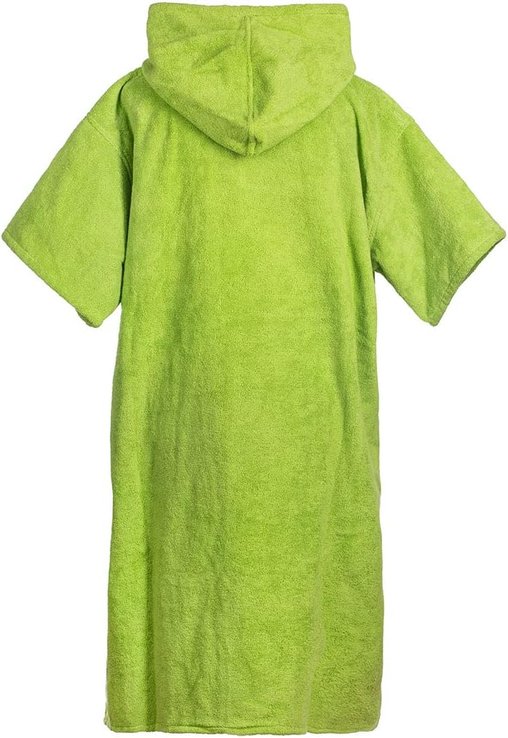 Surf Poncho aus Baumwolle, S-M Grün