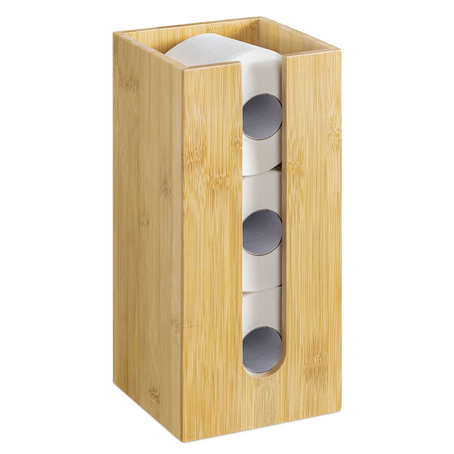Bambus Toilettenpapierhalter, Beige