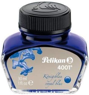 3x Tinte 4001, 3x 30ml bleu royal