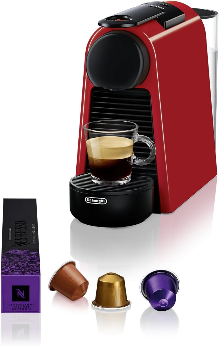 De'Longhi Essenza Mini, Rot Ohne Milchaufschäumer Single