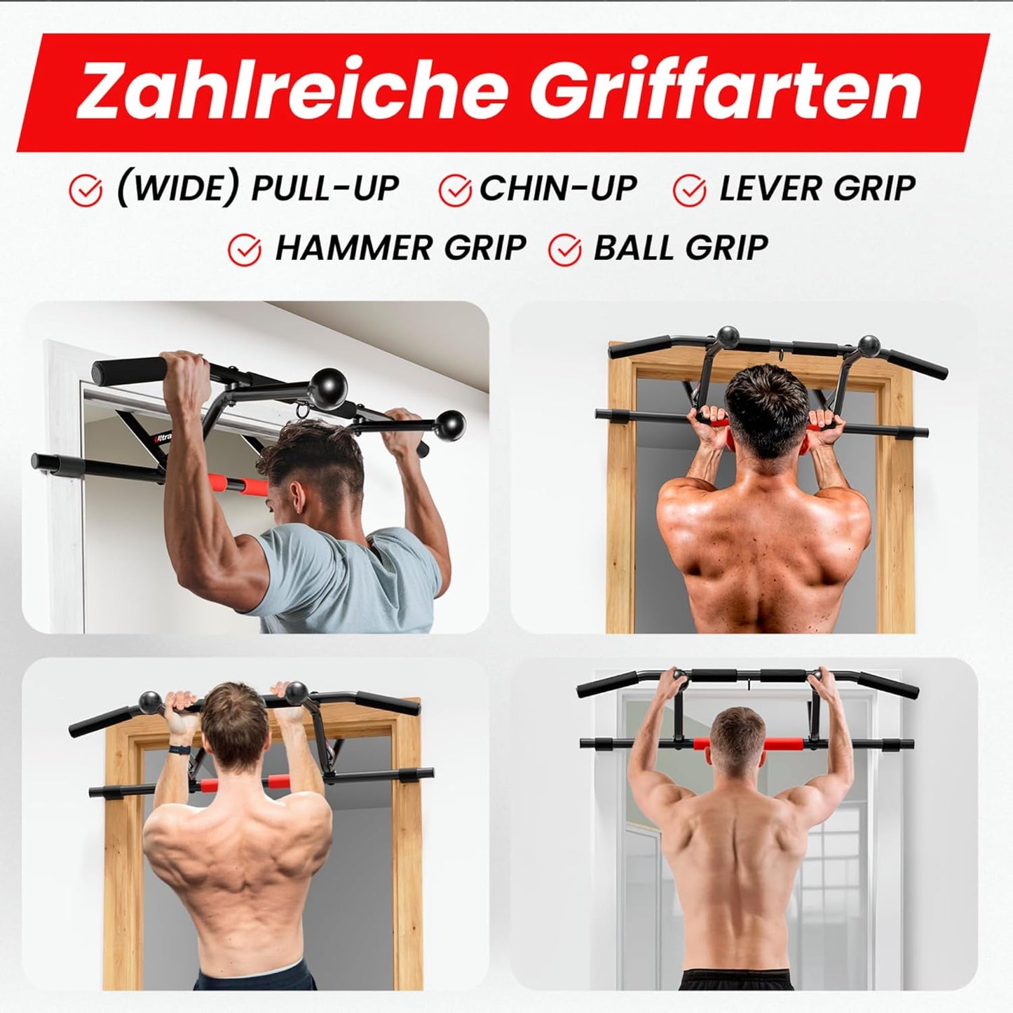 Klimmzugstange Bar Force 500 Pro, Klimmzugstange Bar Force 500 Pro (Schwarz)