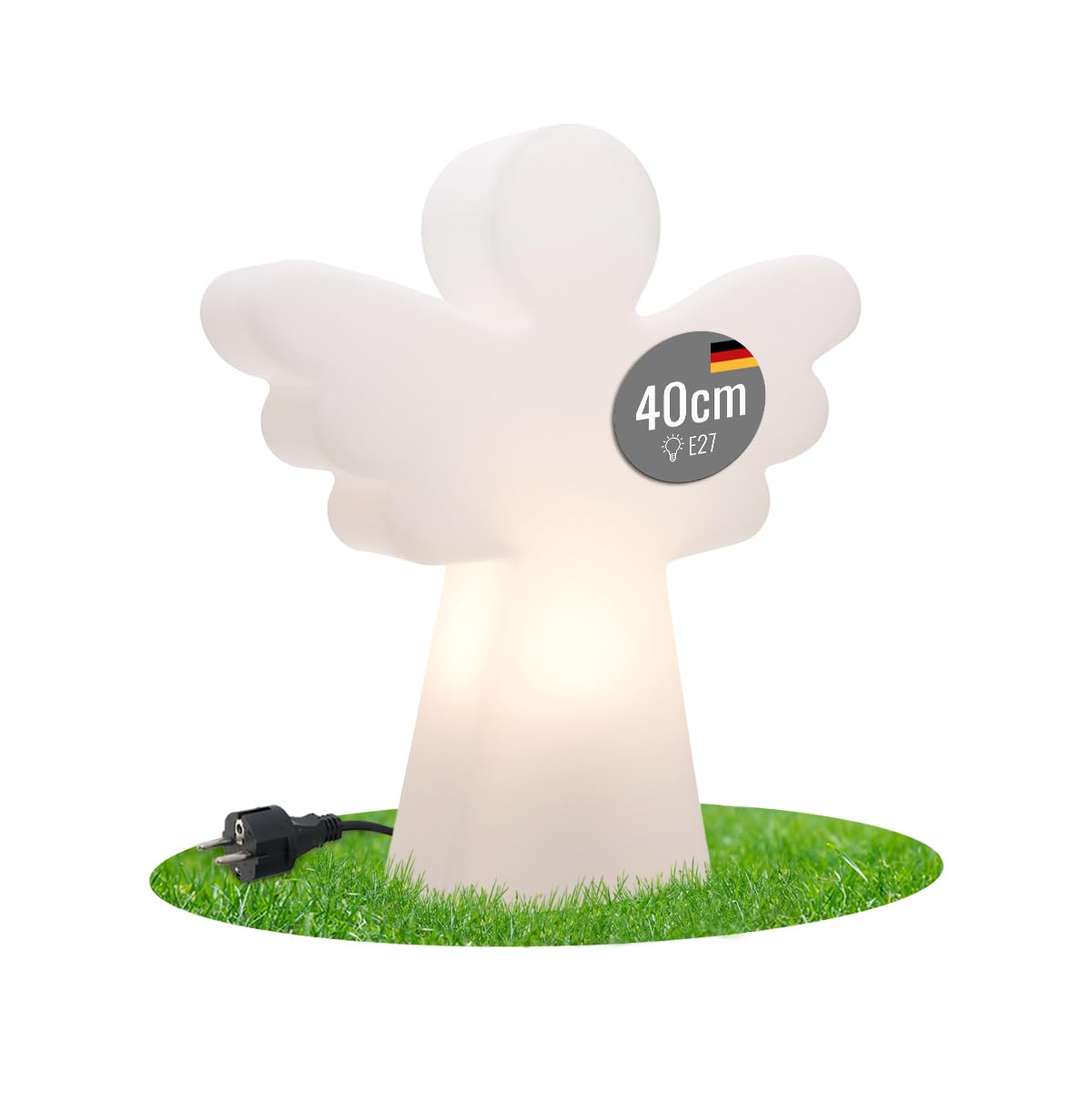 LED-Weihnachtsengel mit E27 Leuchtmittel, LED