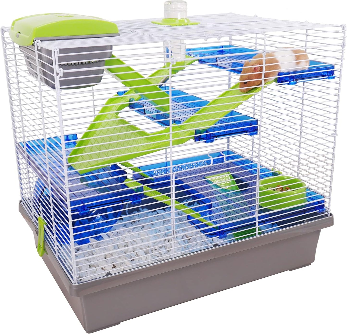 Hamsterkäfig Pico, silber L 50 x B 36 x H 47 cm