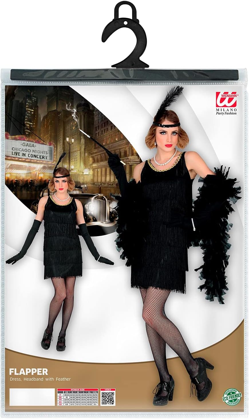 Fransen Kleid Kostüm, S